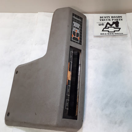 1988-94 chevy gmc truck 4x4 floor shifter selector trim panel bezel cover