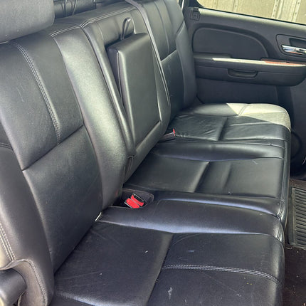 2007-2013 black leather seats & console